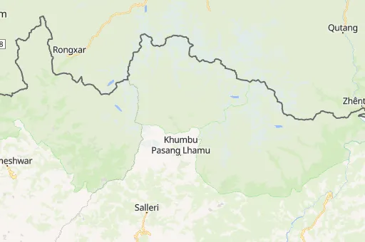 Map of Khumjung