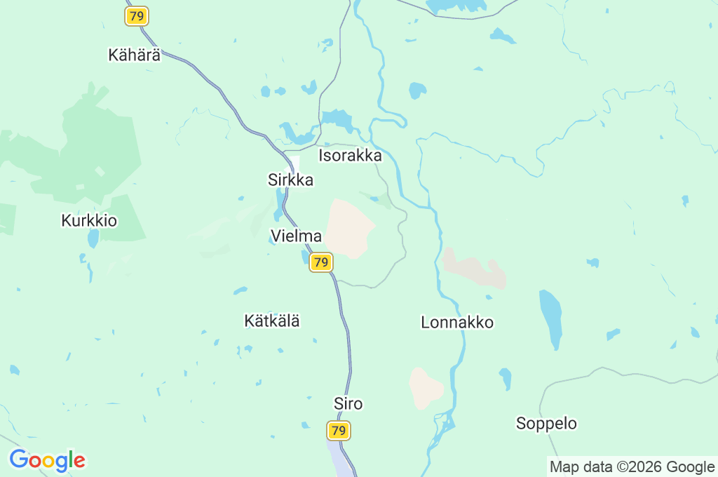 Levi Area Map