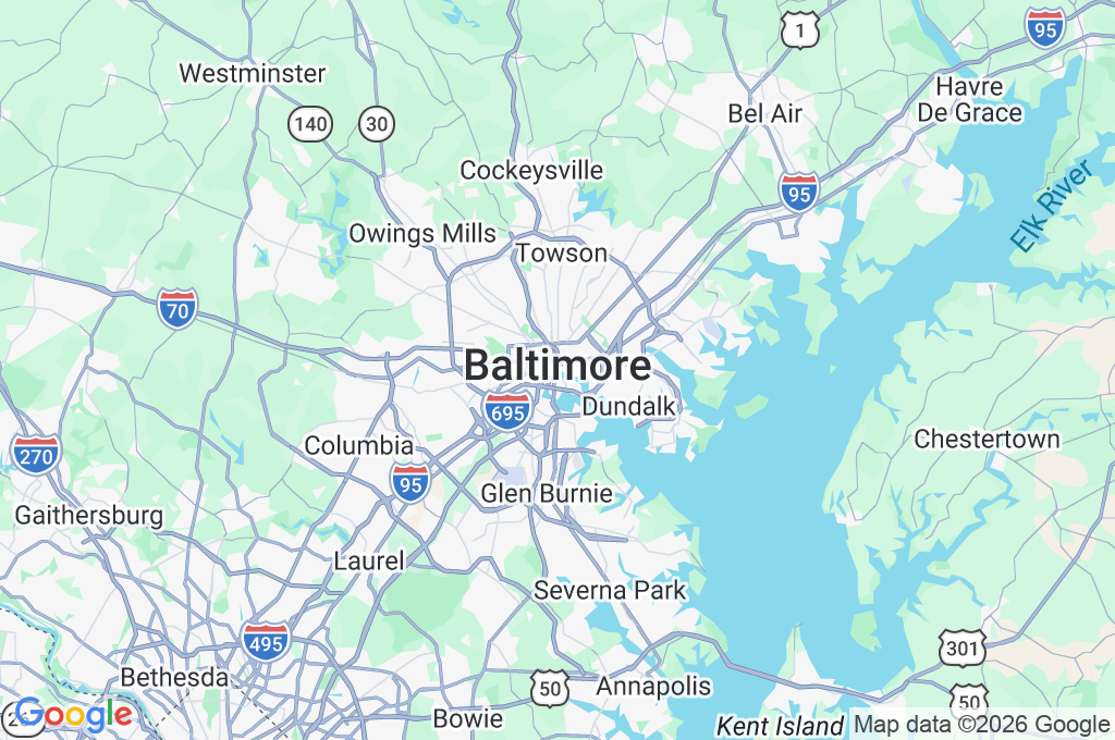 National Aquarium Area Map