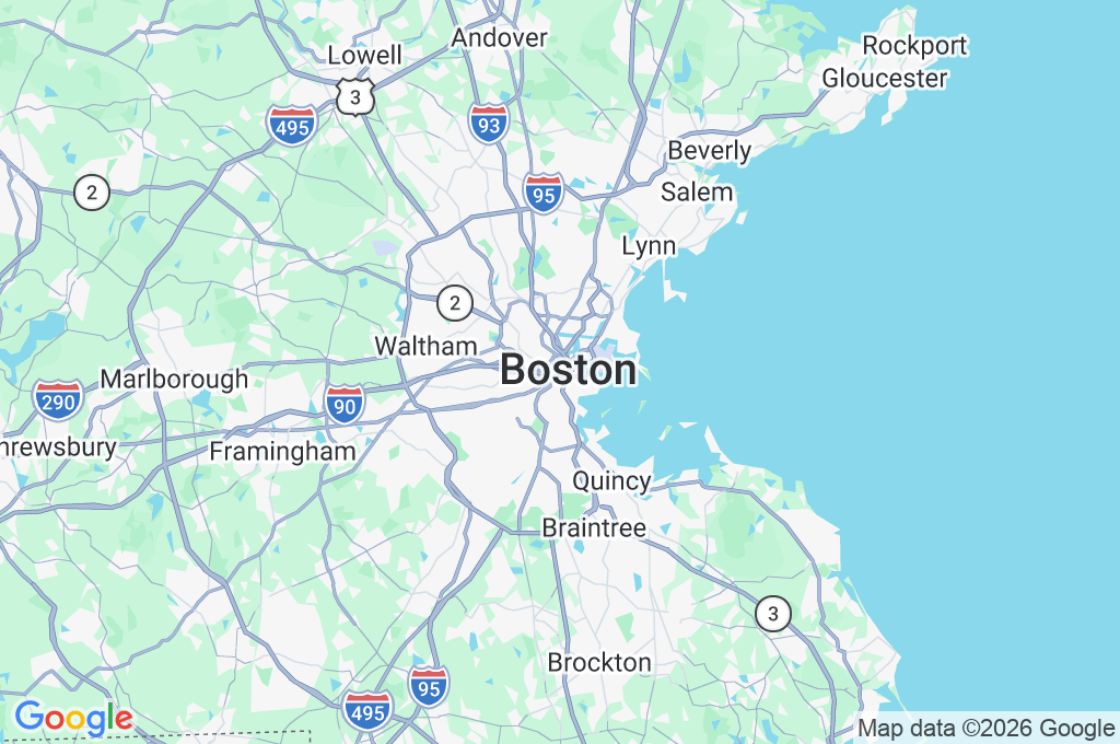Boston Common Area Map