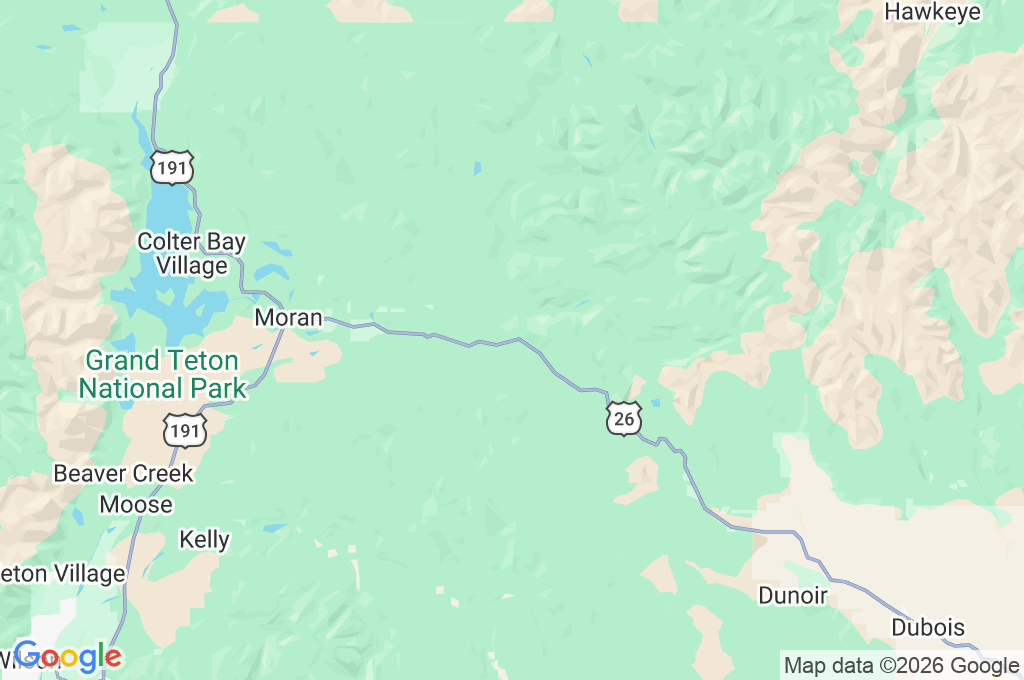 Togwotee Mountain Lodge Area Map Togwotee Mountain Lodge Area Map