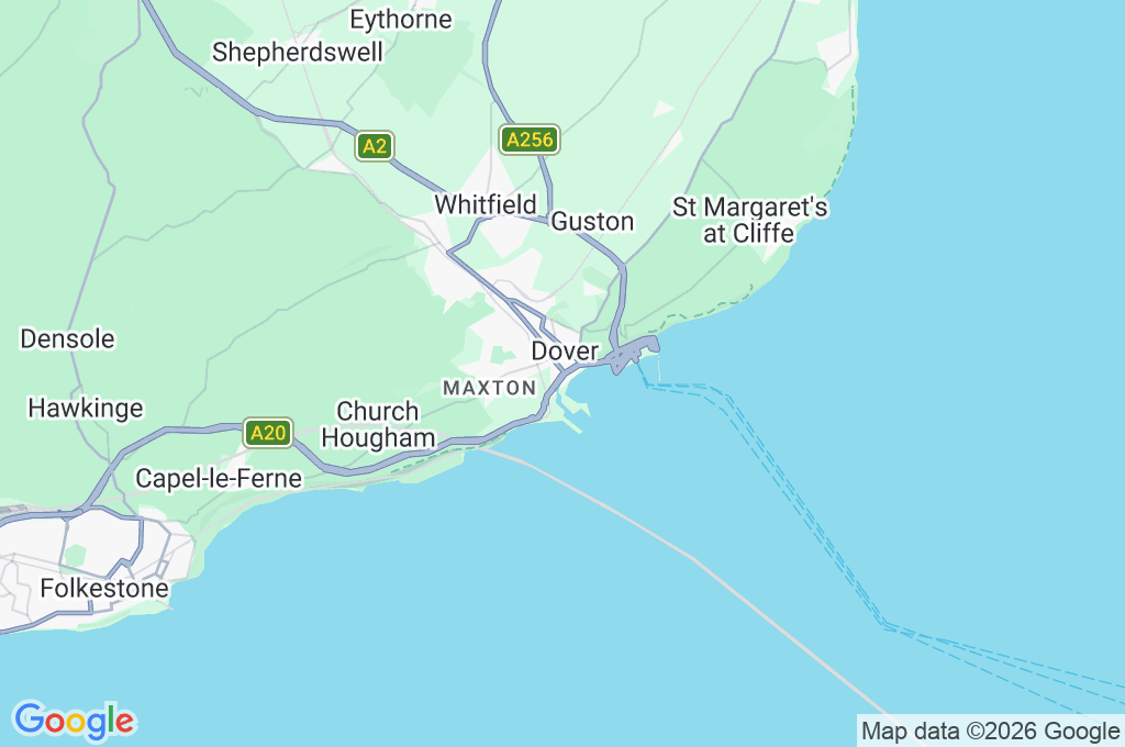 Dover Area Map Dover Area Map