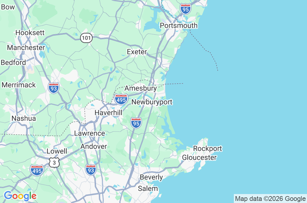 Newburyport Area Map