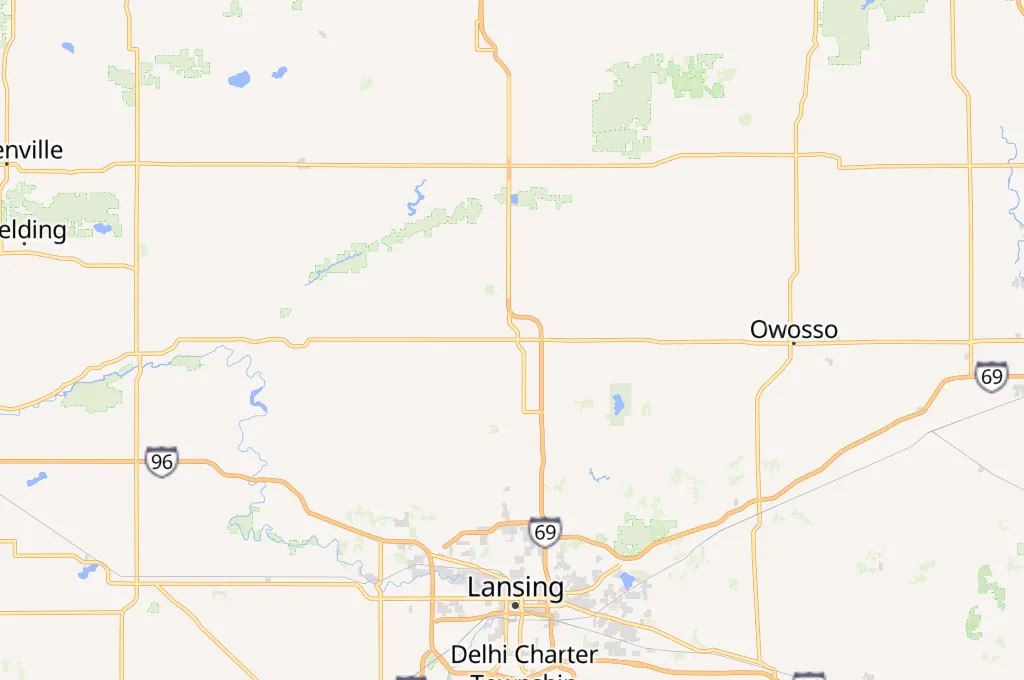 St. Johns Area Map