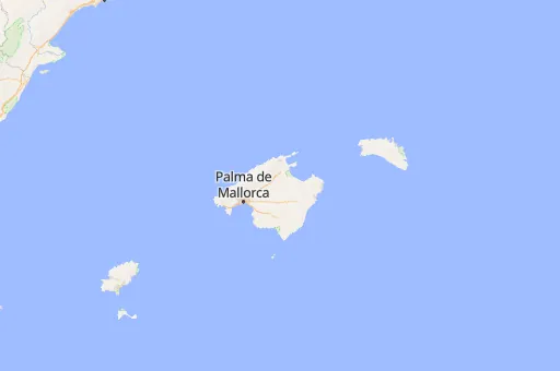 Map of Mallorca