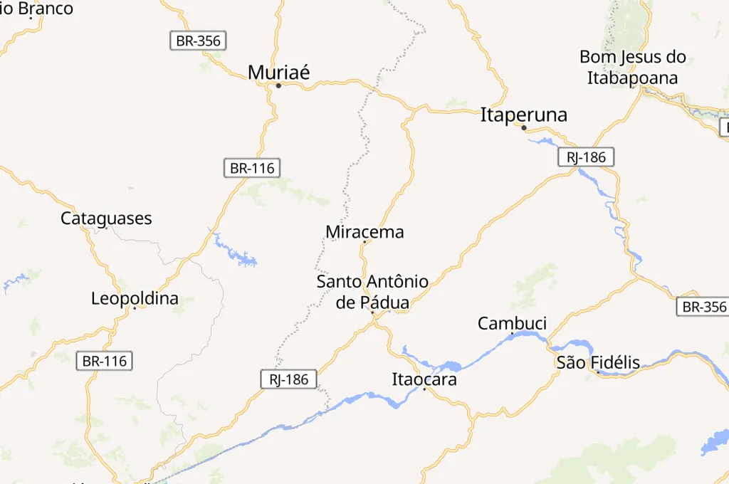 Praรงa Ary Parreiras Area Map Praรงa Ary Parreiras Area Map