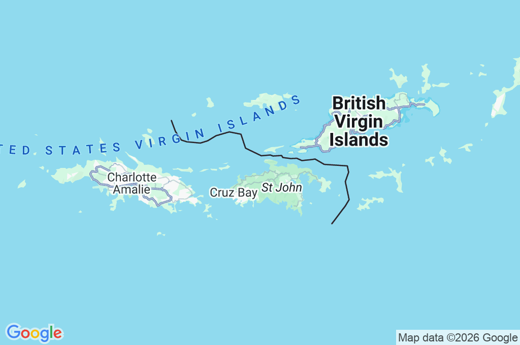 Cinnamon Bay Area Map