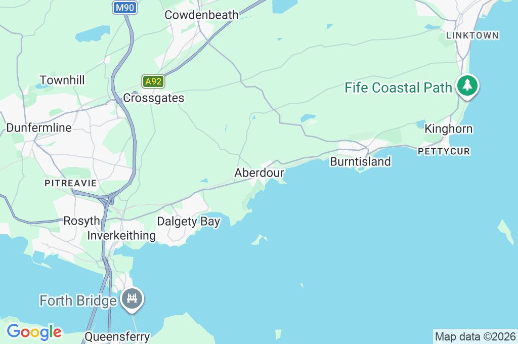 Aberdour Area Map Aberdour Area Map