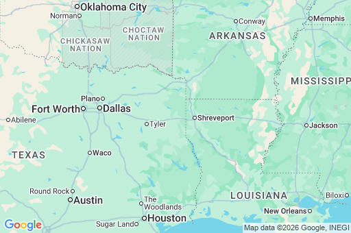 Map of Harrison County