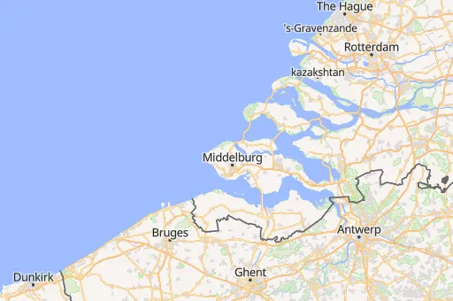 Map of Veere