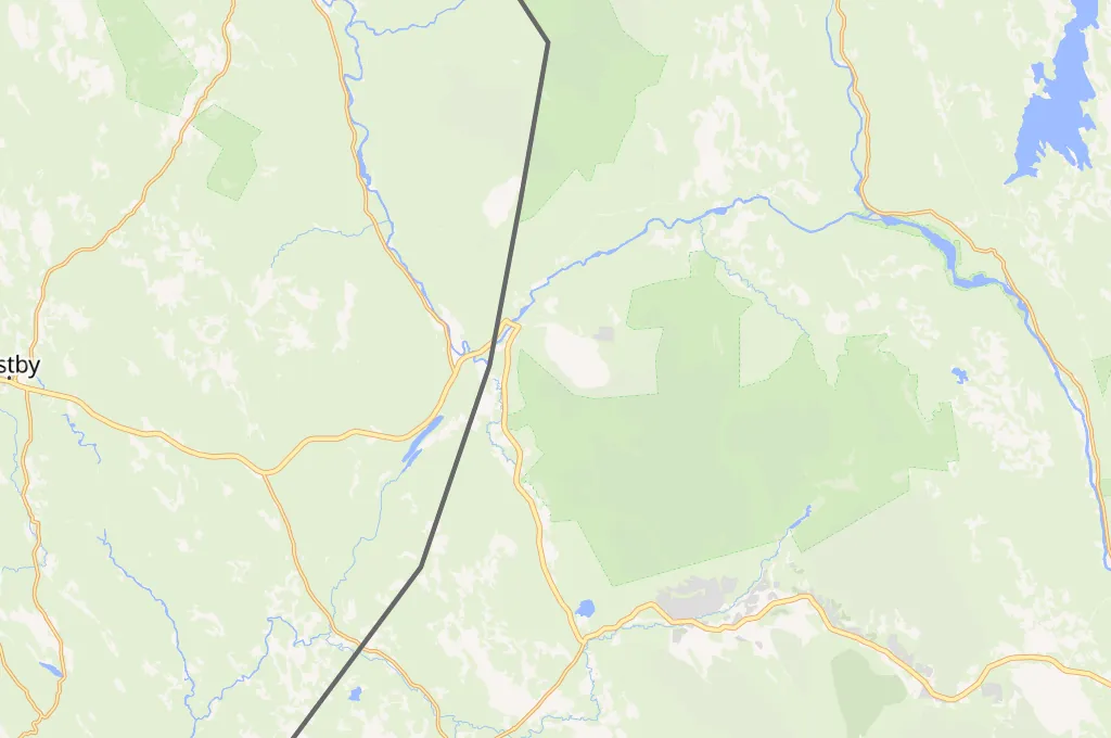 Stöten Area Map