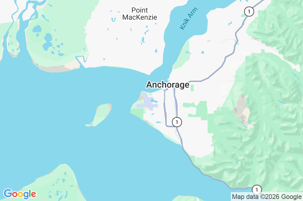 Lake Hood Seaplane Base Area Map