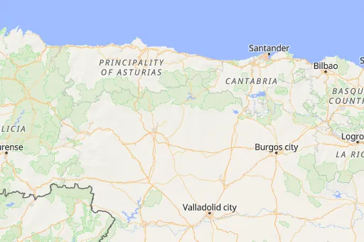 Map of León