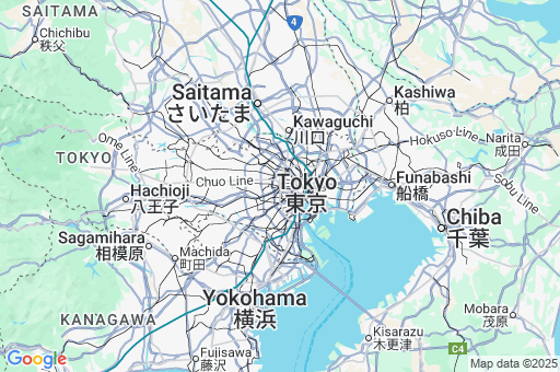Map of Shinjuku