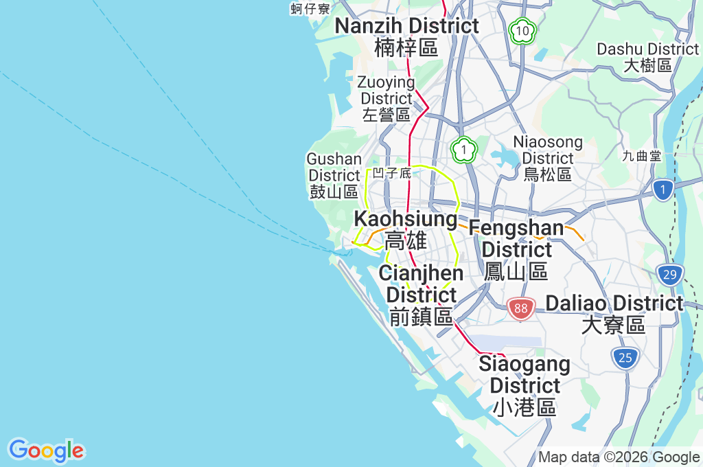 Shoushan Lovers' Viewing Platform Area Map Shoushan Lovers' Viewing Platform Area Map