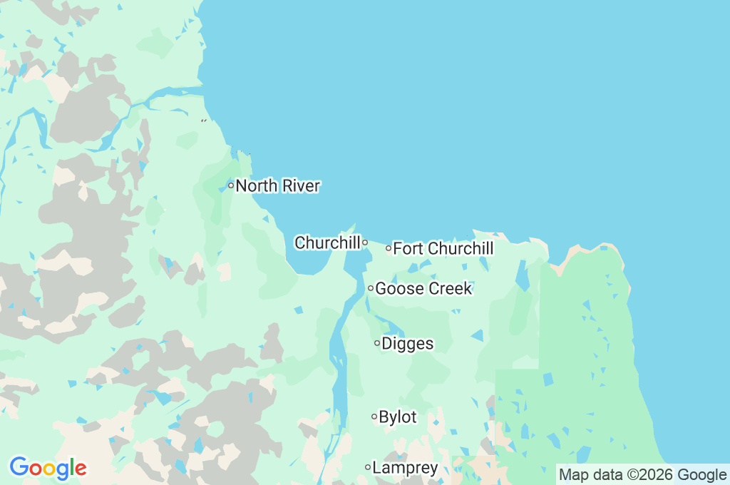 Churchill Area Map