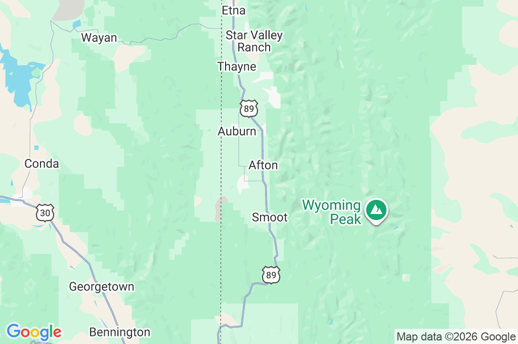 Afton Area Map