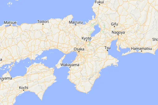 Map of Osaka