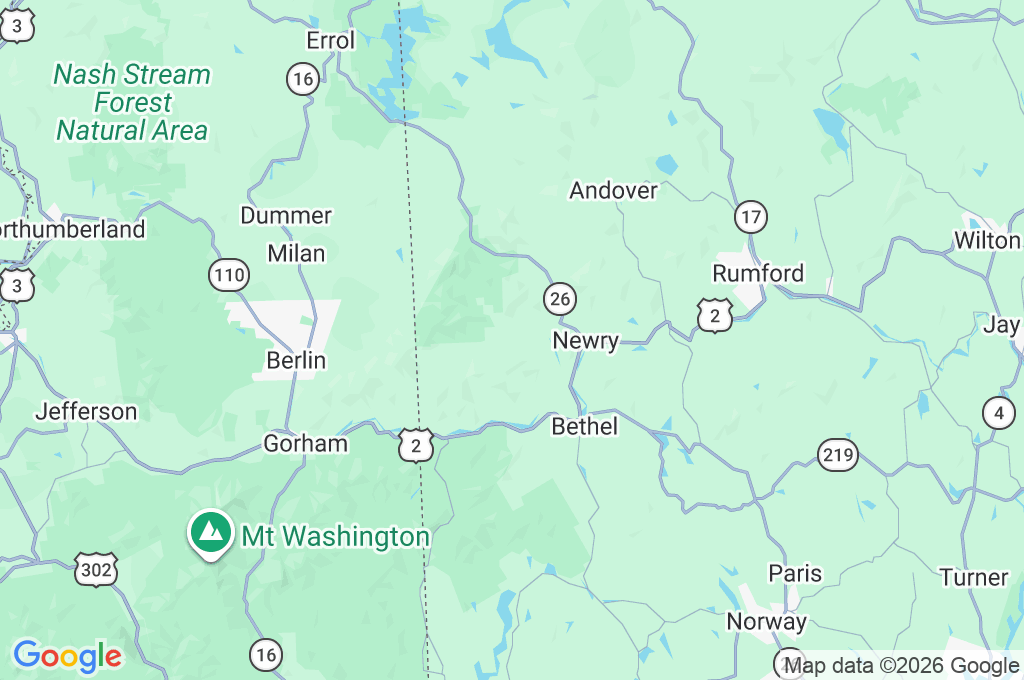 Sunday River Area Map Sunday River Area Map