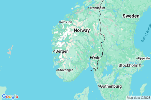Map of Norway