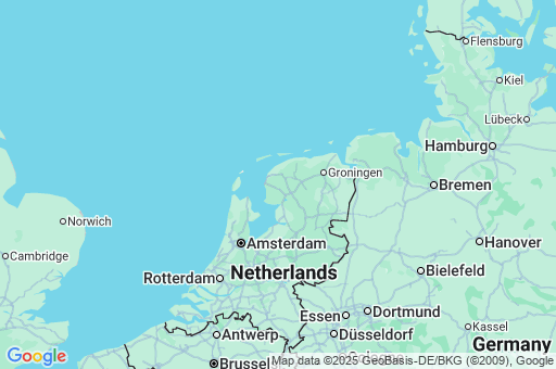 Map of Frisia