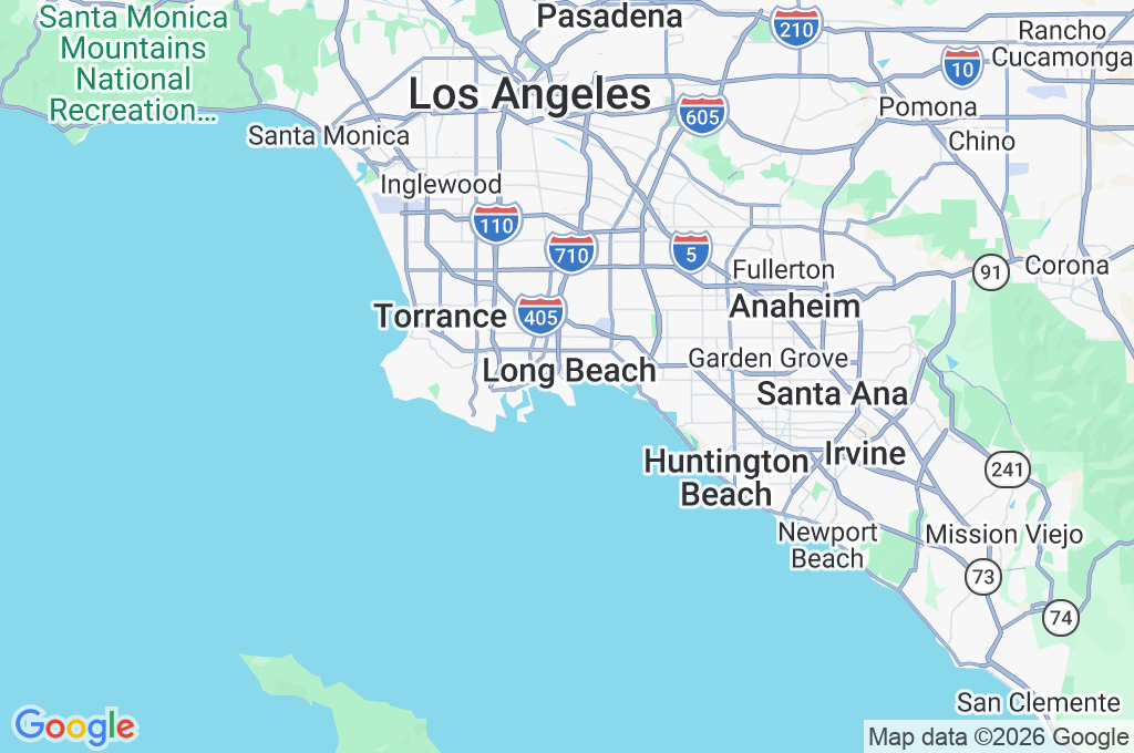 Aquarium of the Pacific Area Map