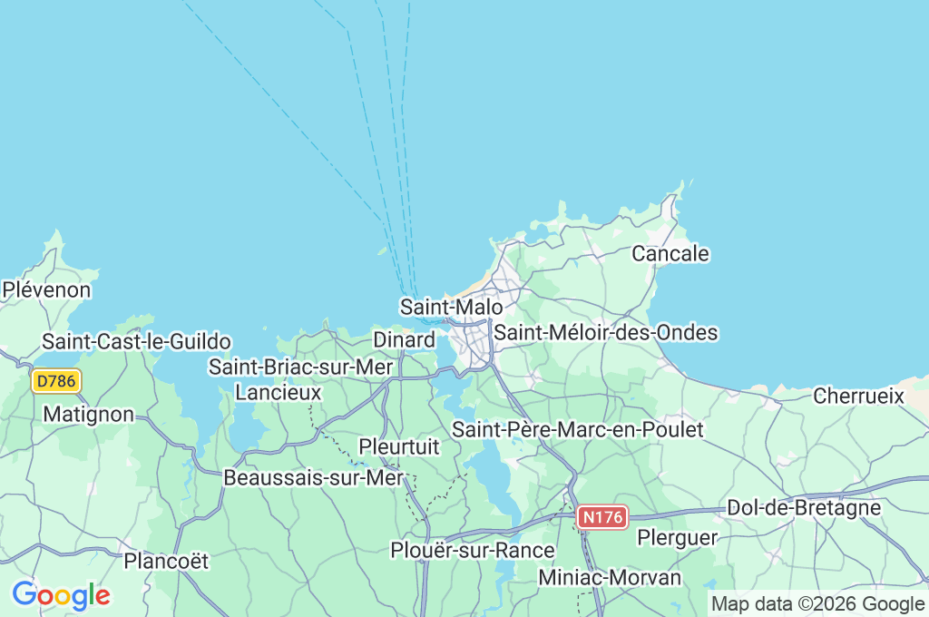 Port de Saint-Malo Area Map Port de Saint-Malo Area Map