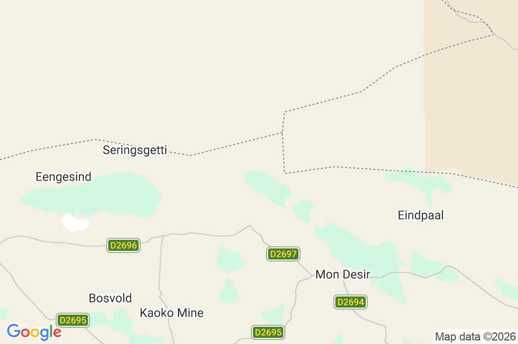 Safarihoek Area Map Safarihoek Area Map