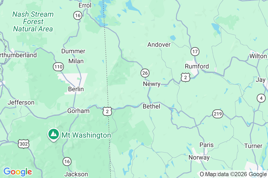 Sunday River Area Map Sunday River Area Map