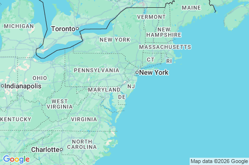 Map of Pennsylvania