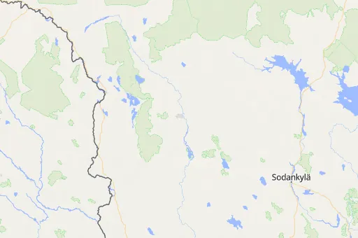 Map of Tunturi-Lappi