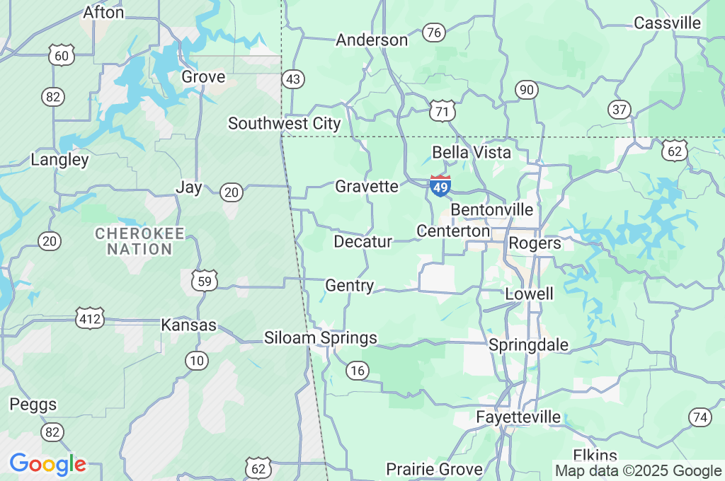 Decatur Area Map