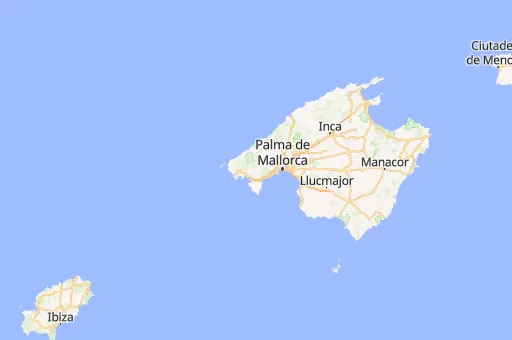 Map of Calvià