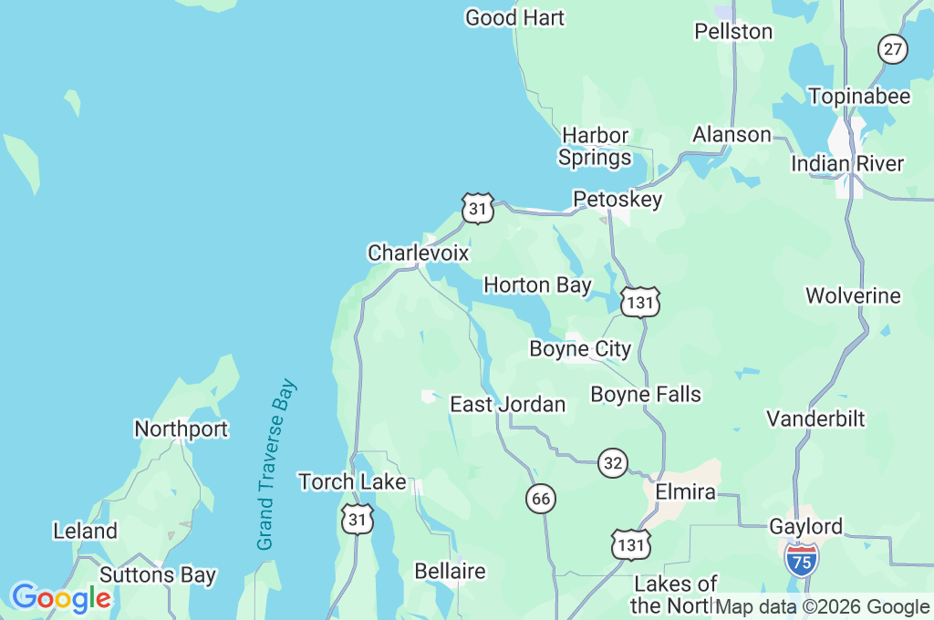 Ironton Ferry Area Map