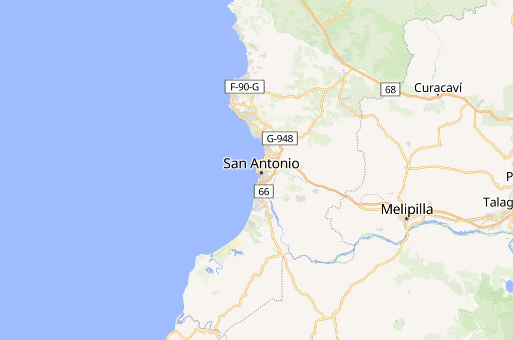Port of San Antonio Area Map Port of San Antonio Area Map