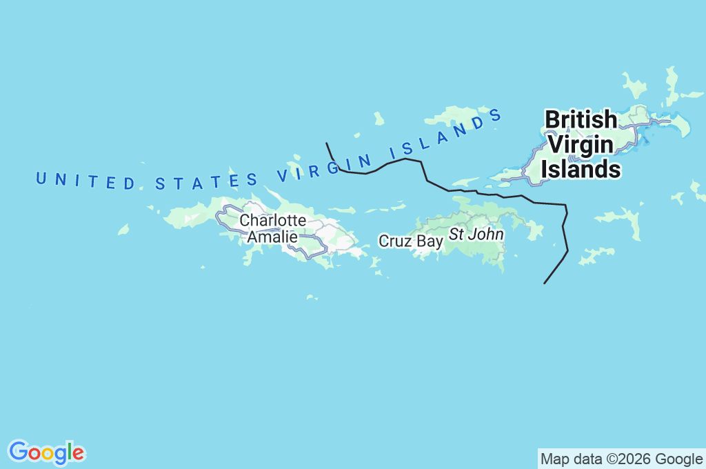 Sapphire Beach Area Map