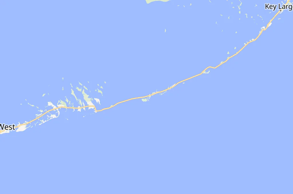 Boot Key Harbor Area Map Boot Key Harbor Area Map
