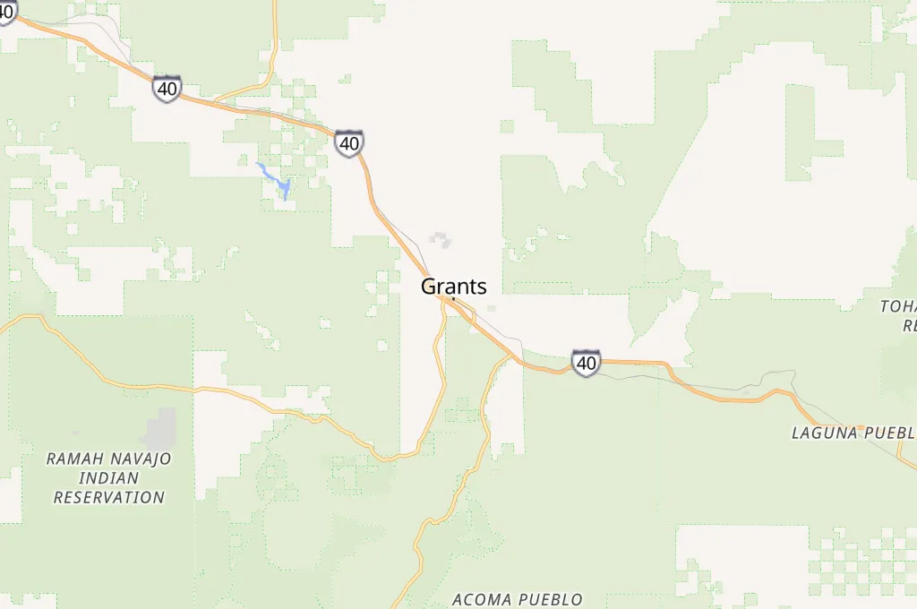 Grants Area Map Grants Area Map