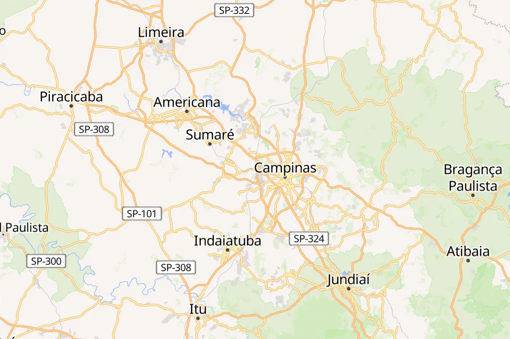 Boa Vista Area Map Boa Vista Area Map
