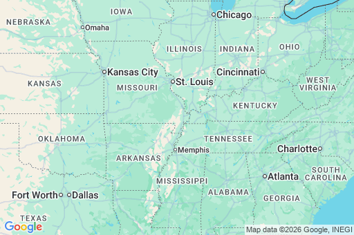 Map of Missouri