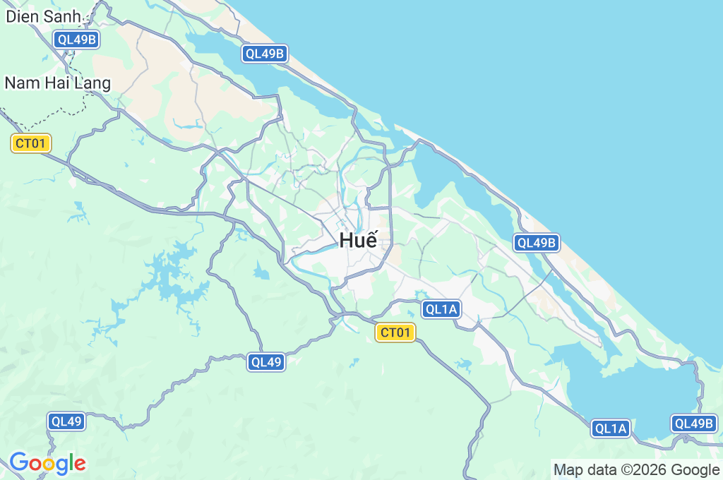 Hue Area Map Hue Area Map