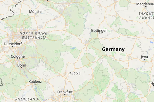 Map of Kassel
