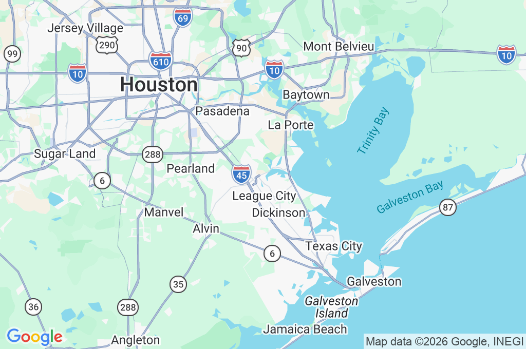 Nassau Bay Area Map Nassau Bay Area Map