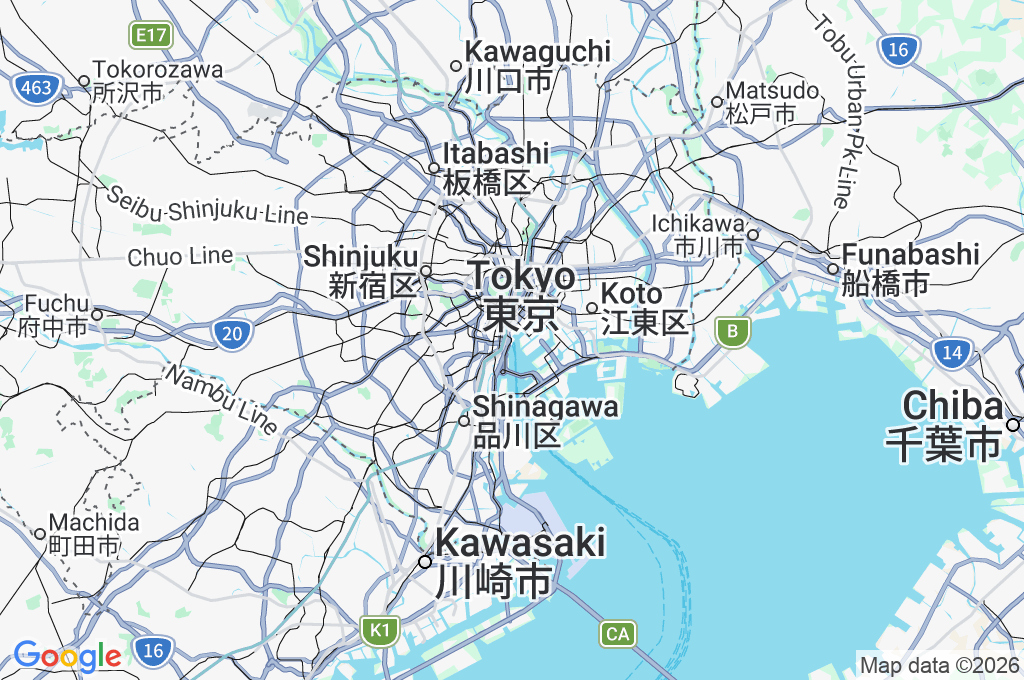 Takeshiba Area Map Takeshiba Area Map