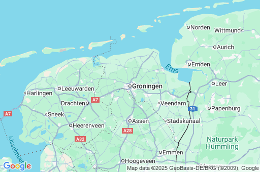 Map of Groningen