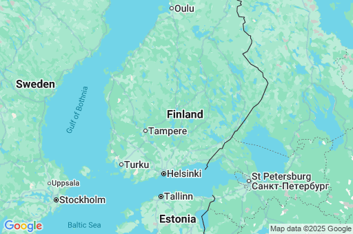 Map of Finland
