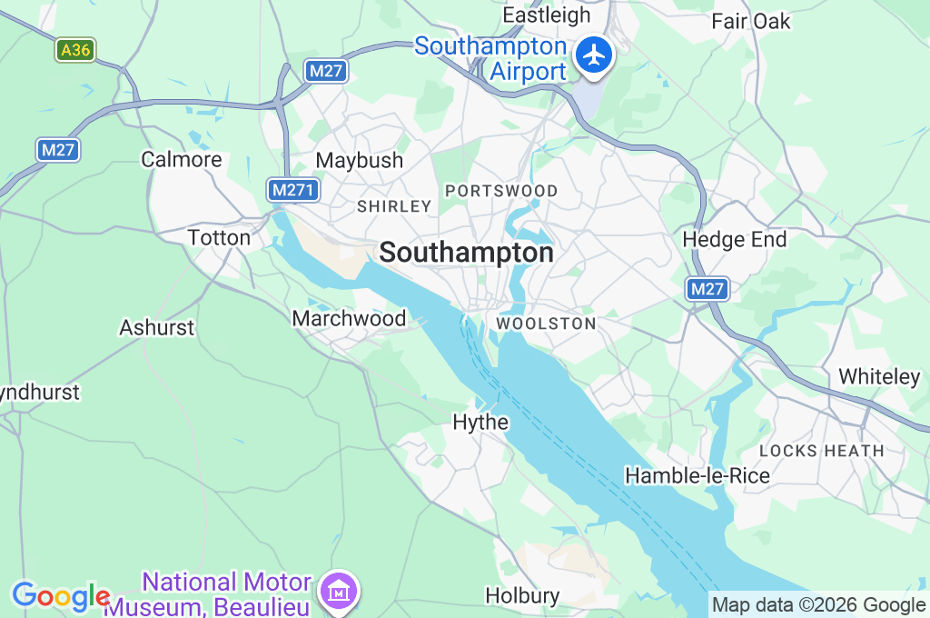 Town Quay Area Map