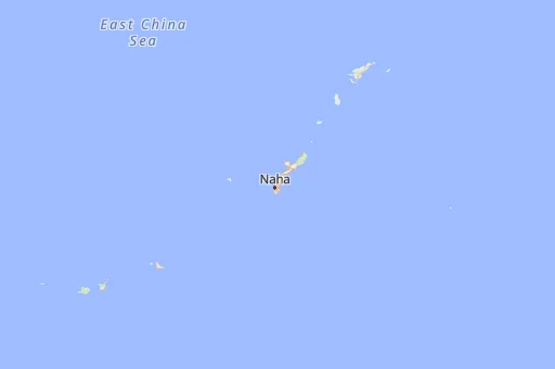 Map of Okinawa