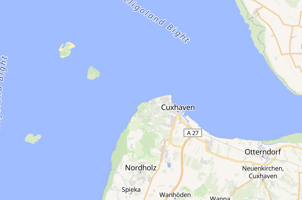 Duhnen Area Map