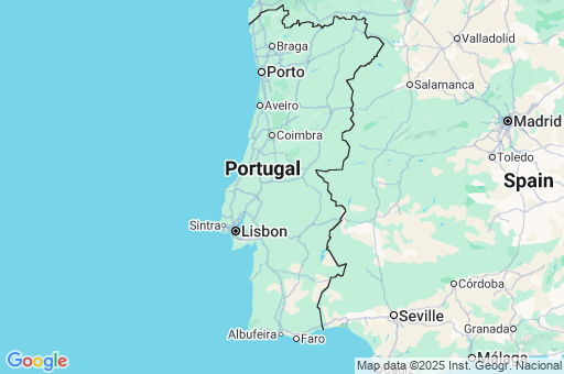 Map of Portugal